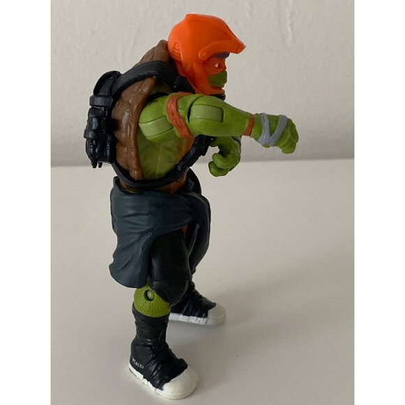 TMNT 2015 MICHELANGELO 2014 LEONARDO Action Figures No Weapons - Picture 14 of 16